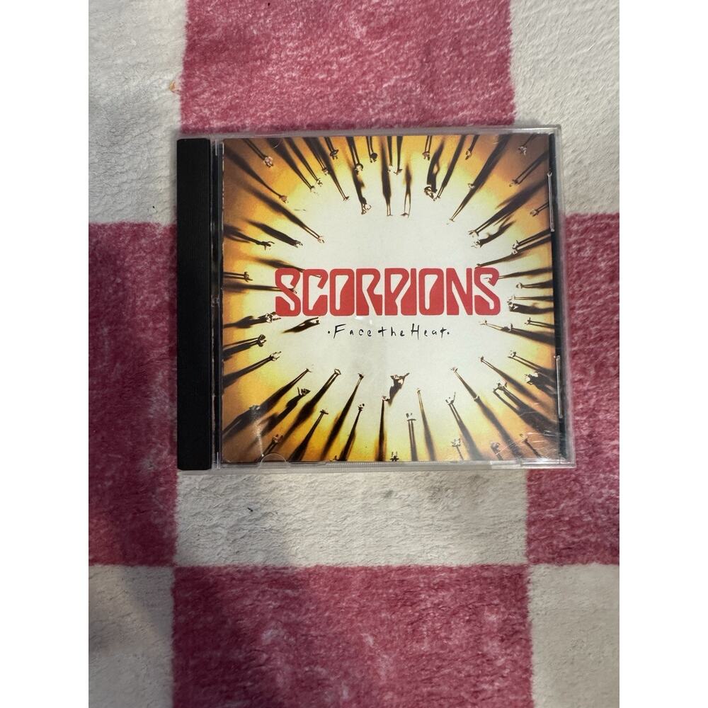 Scorpions Face the Heat CD 1993 90s music vintage original